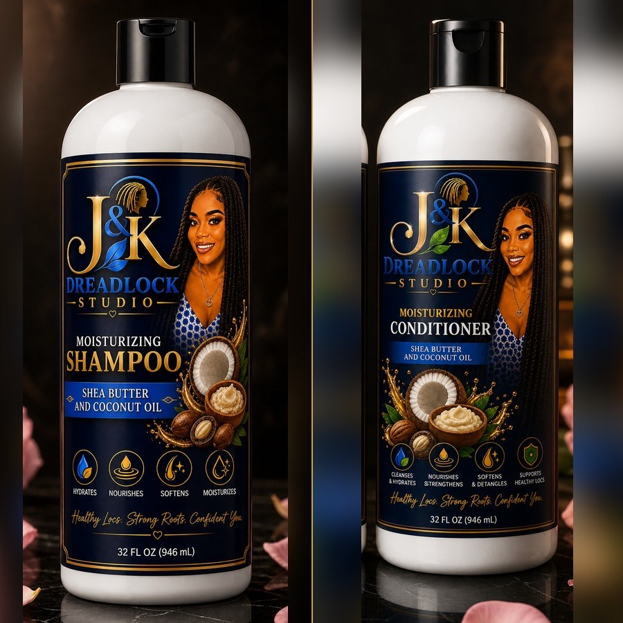 J&K Moisturizing Shampoo and Conditioner bundle